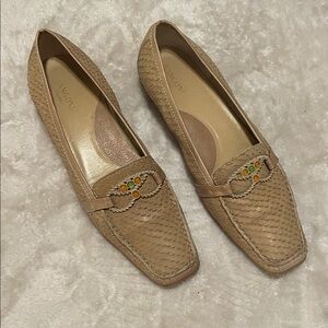 Rangoni Firenze tan vintage loafers, size 8.5, excellent condition